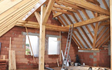 Bryn Henllan attic trusses